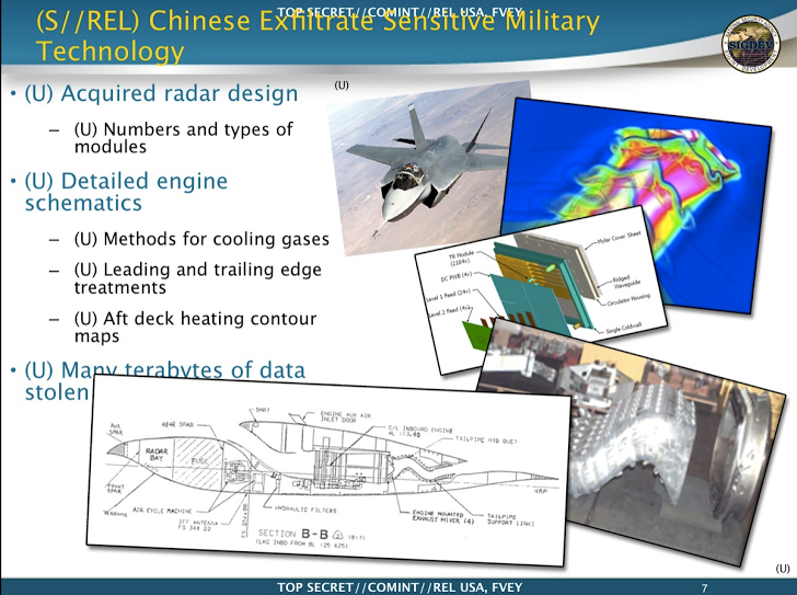 Chinese Spies Stole F-35 Fighter Design, Edward Snowden Reveals, China stole plans for a new fighter plane, spy documents have revealed, China calls Snowden's stealth jet hack accusations 'groundless', China Stole F-35 Fighter Jet Plans, Snowden Leak Confirms, Snowden leaks,