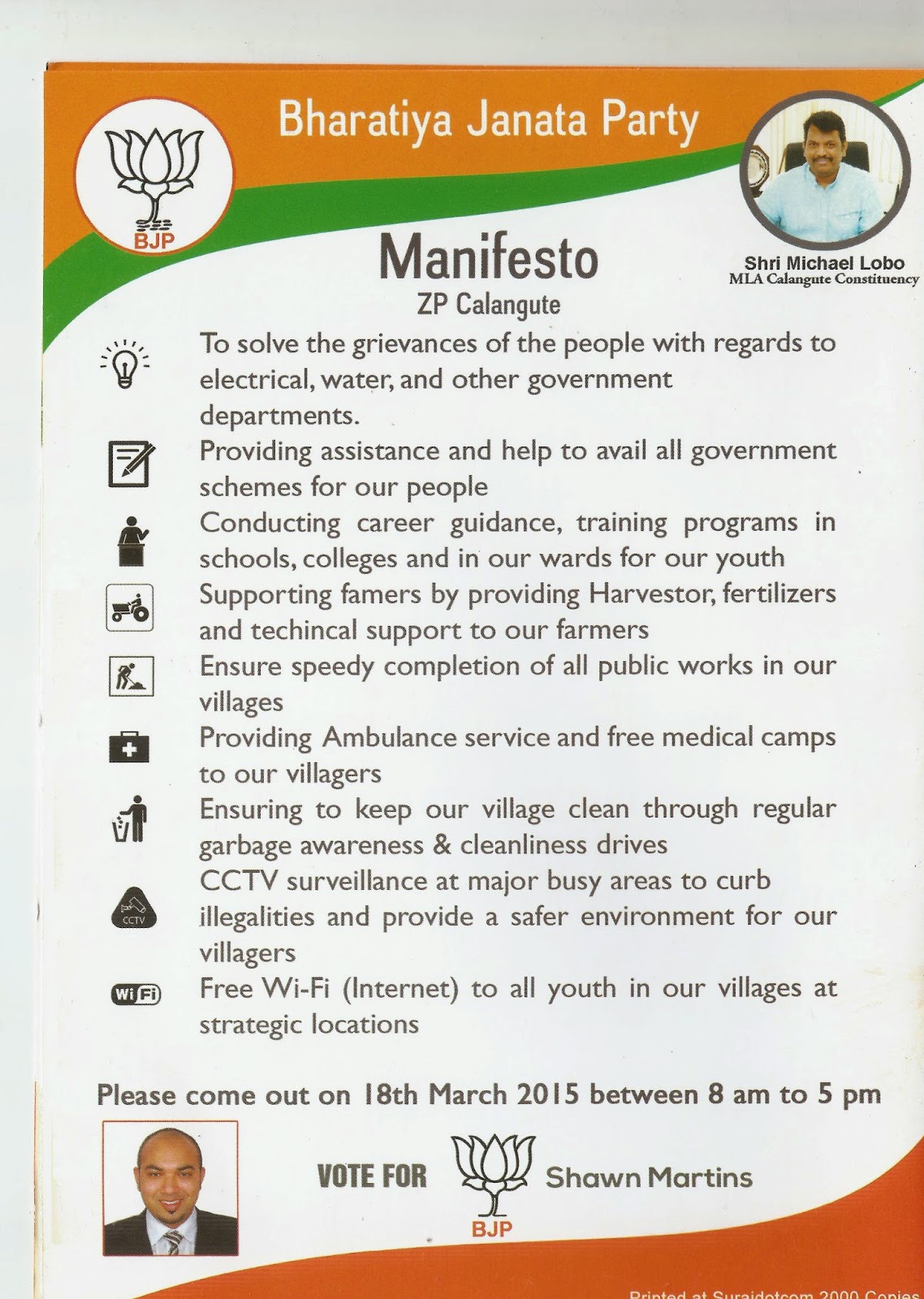 India's BJP releases manifesto before elections | India ...