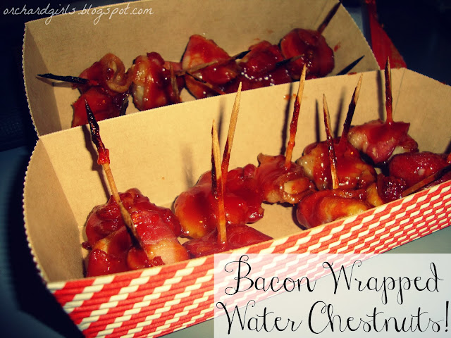Bacon Wrapped Water Chestnuts by OrchardGirls