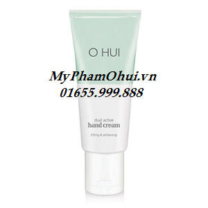 Ohui kem chăm sóc da và móng tay Body Science Dual Active Hand Cream Lifting Whitening