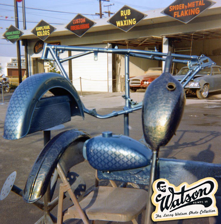 Nostalgia on Wheels More Larry Watson Bike Paint Photos (Rik Hoving
