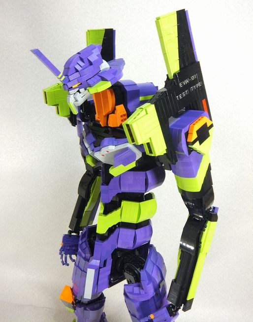 MECHA GUY Lego Amazing Evangelion Build
