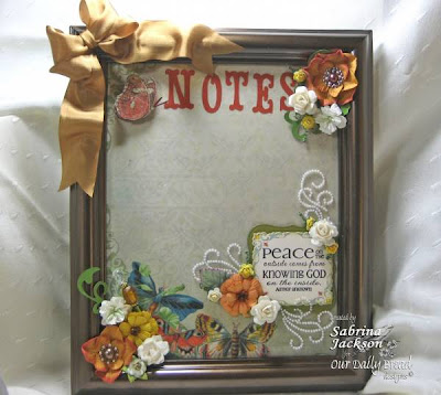 Our Daily Bread designs "Peace - the Full of Grace Collection" Designer Sabrina Jackson