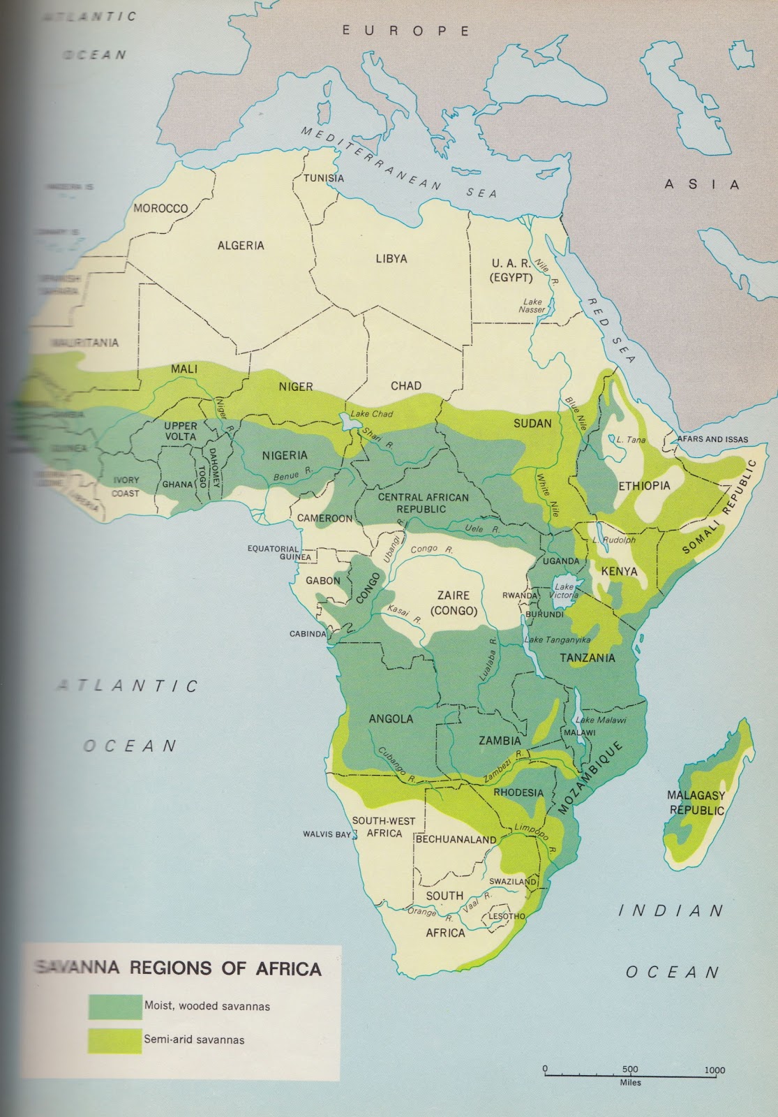 African Savannah: Location and Classification