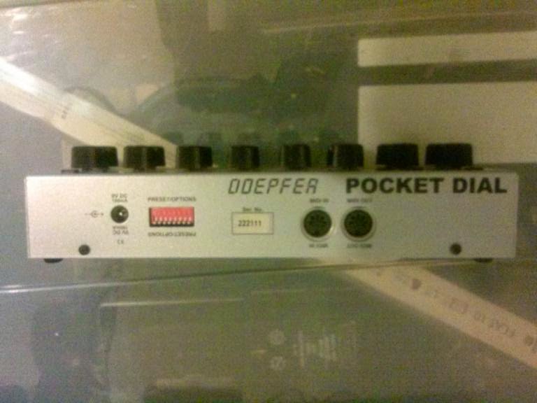 Infrequent Sound [sex.tex] technology Doepfer Pocket Dial MIDI Control