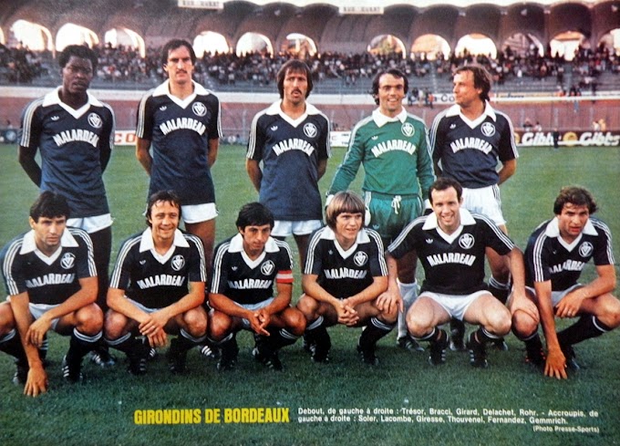 GIRONDINS de BORDEAUX 1980-81.
