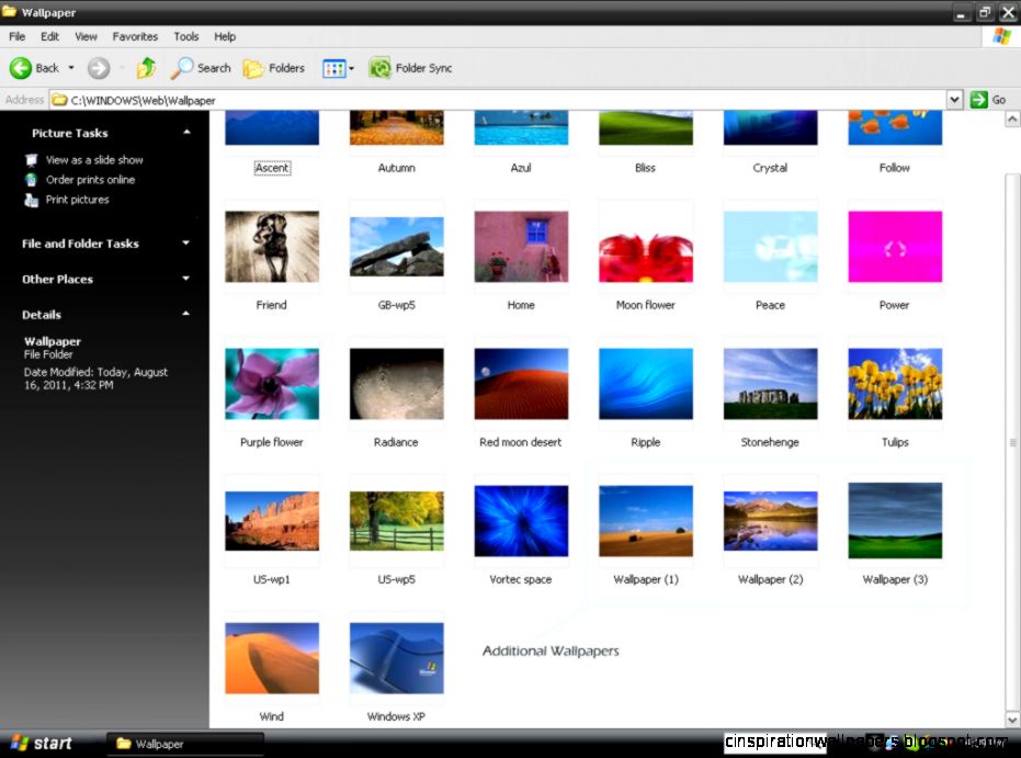Desktop Folder Location Windows 8 Wallpaper