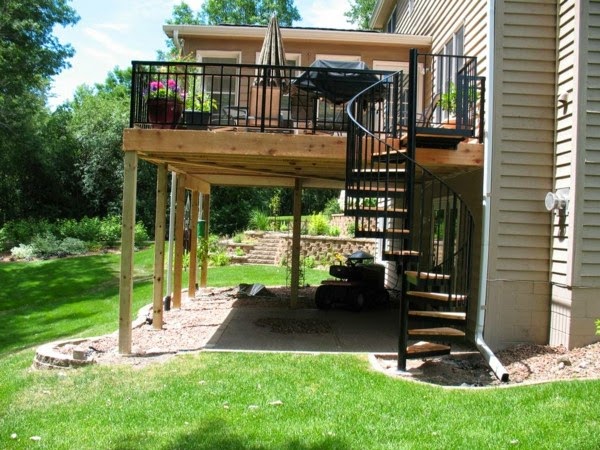 46 beautiful design ideas for outdoor stairs