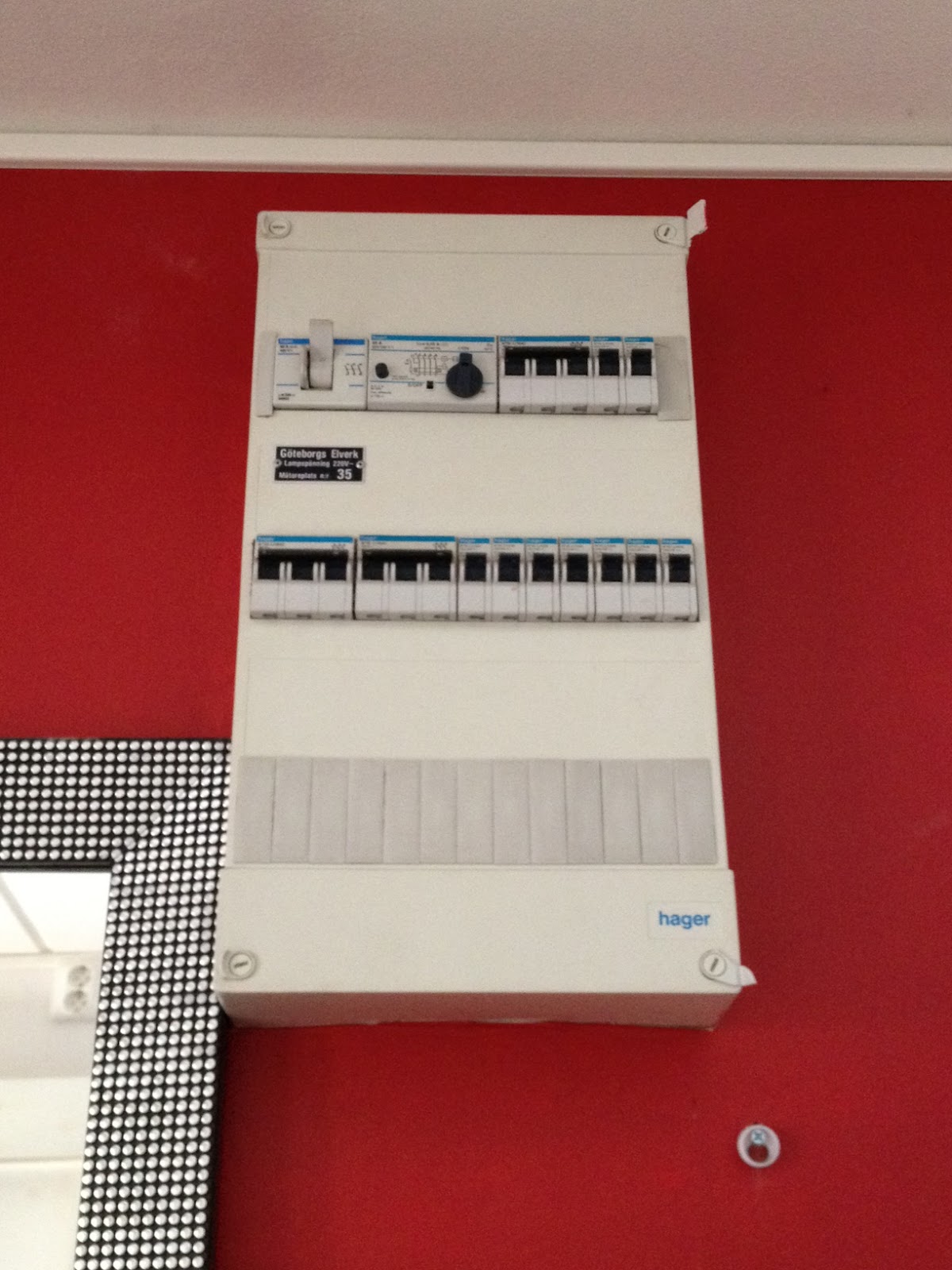 EveBelles Pysselrum: Konsten Att Dölja ett Elskåp...