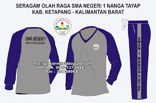 BAJU KAOS OLAHRAGA SMA