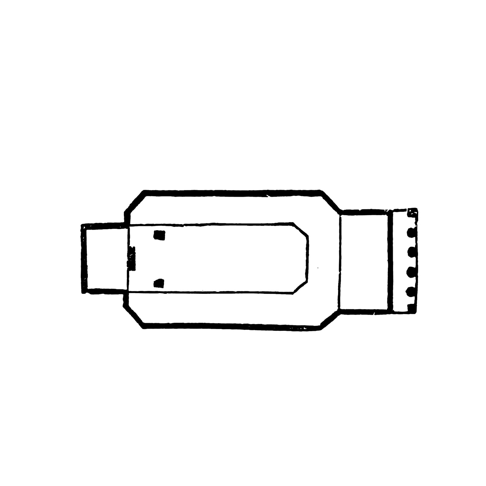 おしゃれでかわいい プラグ風の図形 Pop広告テンプレート003イラスト素材無料フリー画像をepsベクター形式で配布中 Diy集客tips 店頭販促popをハンドメイドする方法