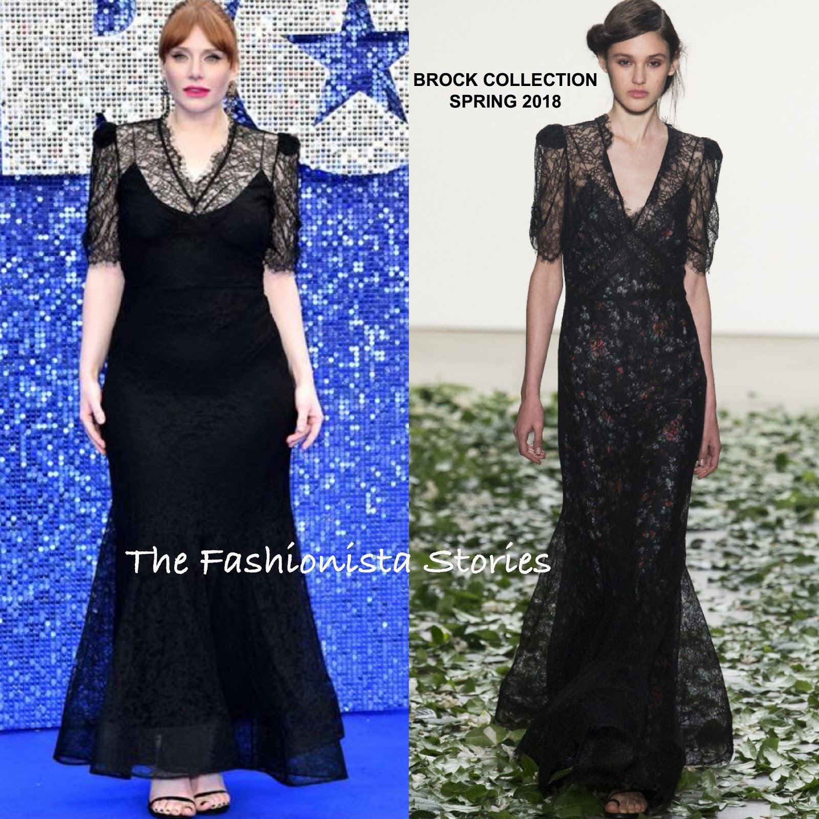 Bryce Dallas Howard in Khaite & Brock Collection at the 'Rocketman