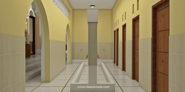 jasa desain masjid mewah minimalis