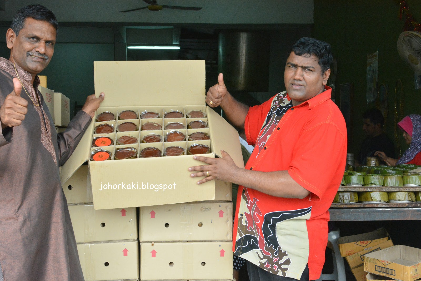 Nian Gao Sticky Rice Cake in Johor Jaya JB 年糕 JK1378 Tony Johor Kaki Travels for Food