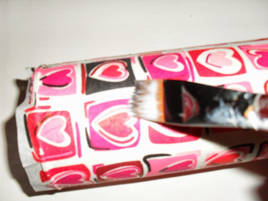 De bote de patatas a jarron para San Valentin