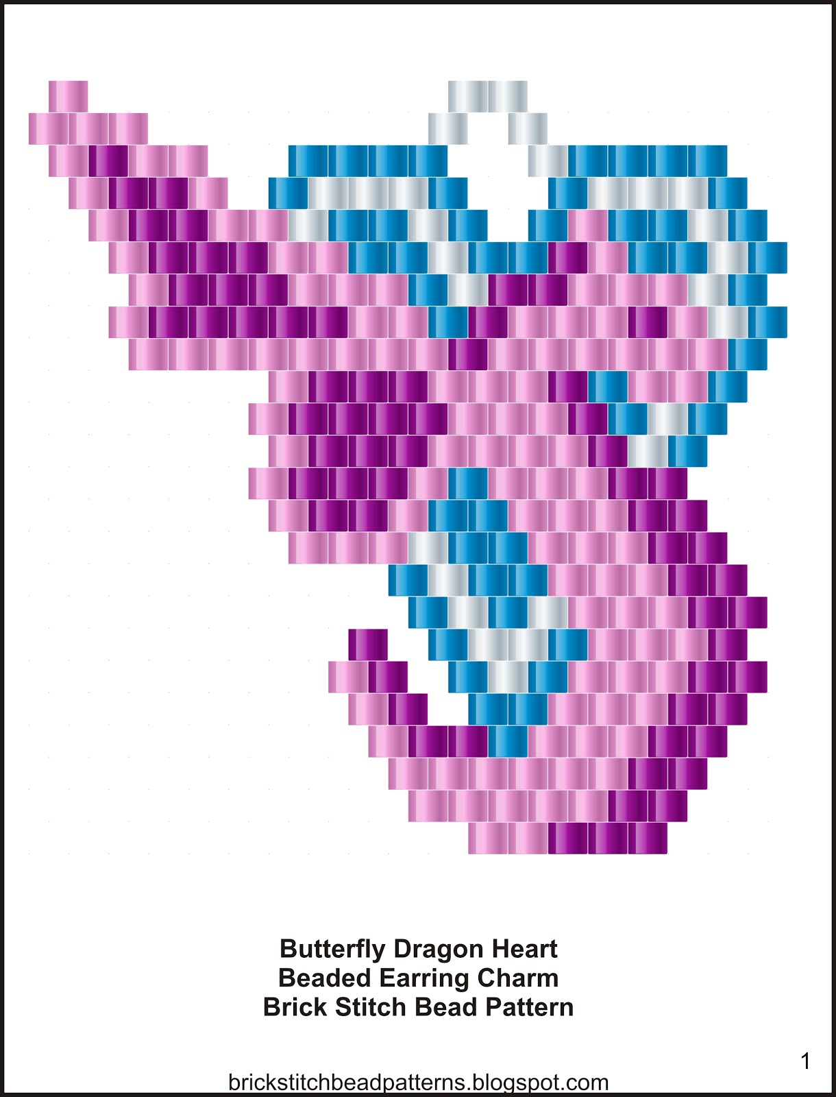 brick-stitch-bead-patterns-journal-butterfly-dragon-heart-brick-stitch