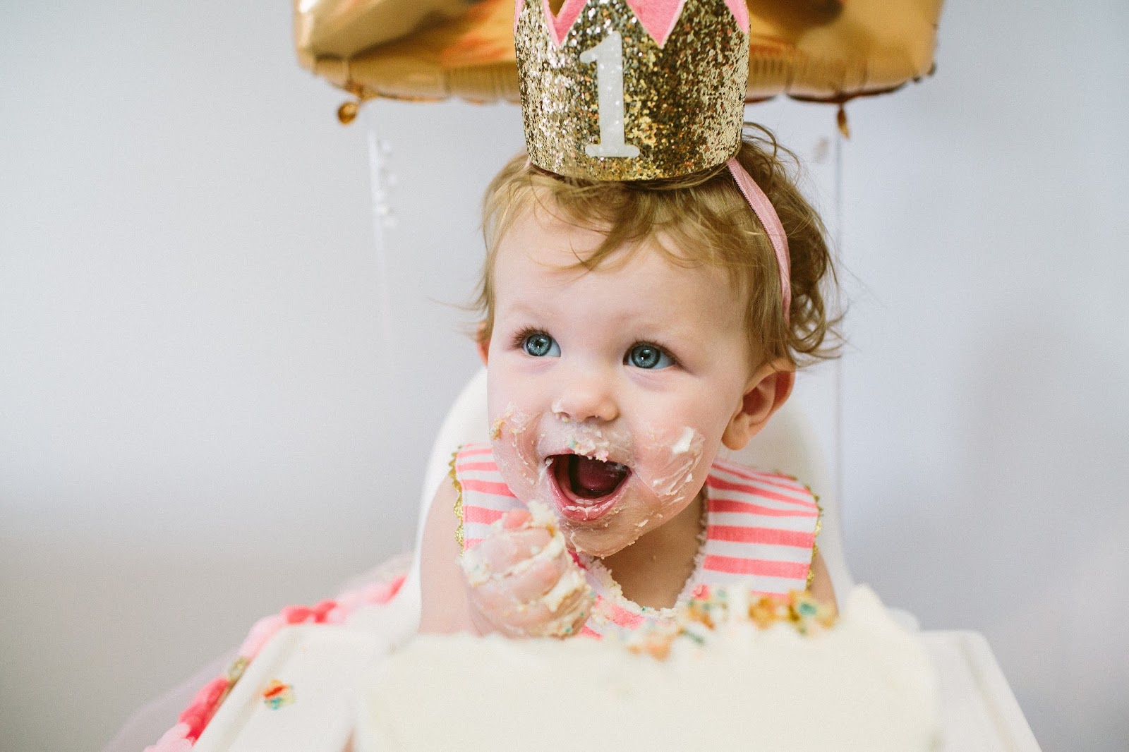 Funfetti Cake, Smash Cake, First birthday party ideas