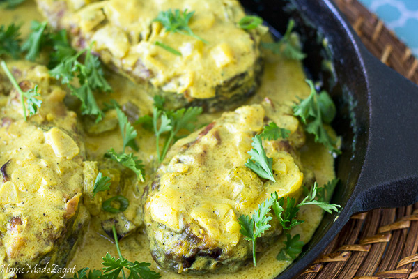 Fish in Coconut Curry Sauce