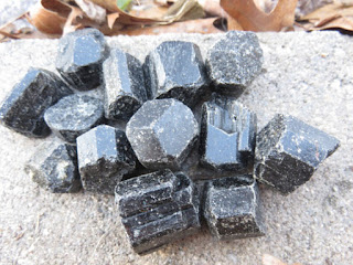 Black Tourmaline And Obsidian Together Black Tourmaline And Obsidian Together