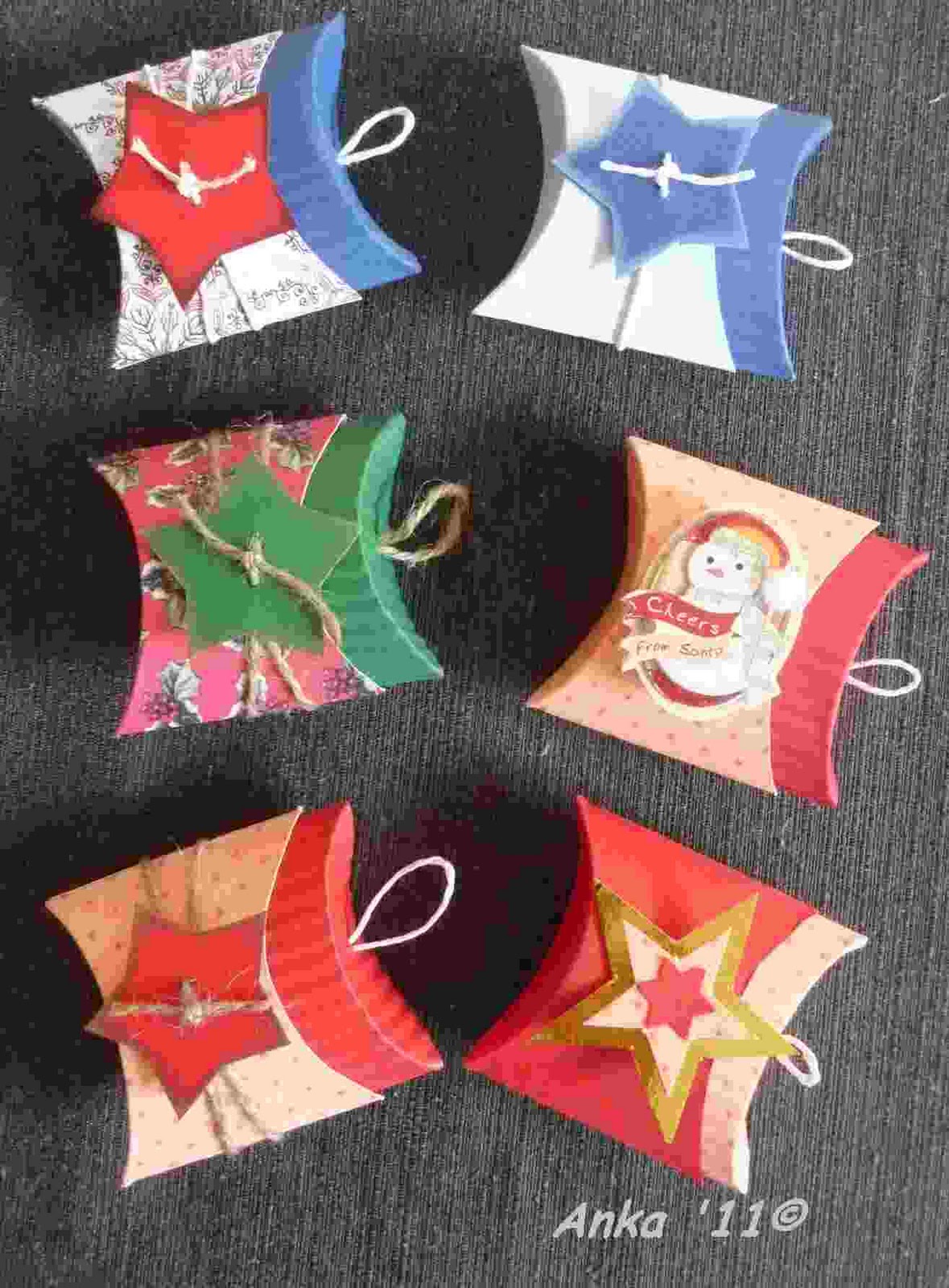 Ankas Bastelseiten Mini PillowBoxen
