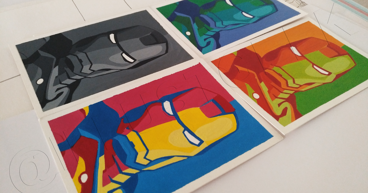 ILLUSTGEEK IRONMAN COLORS!