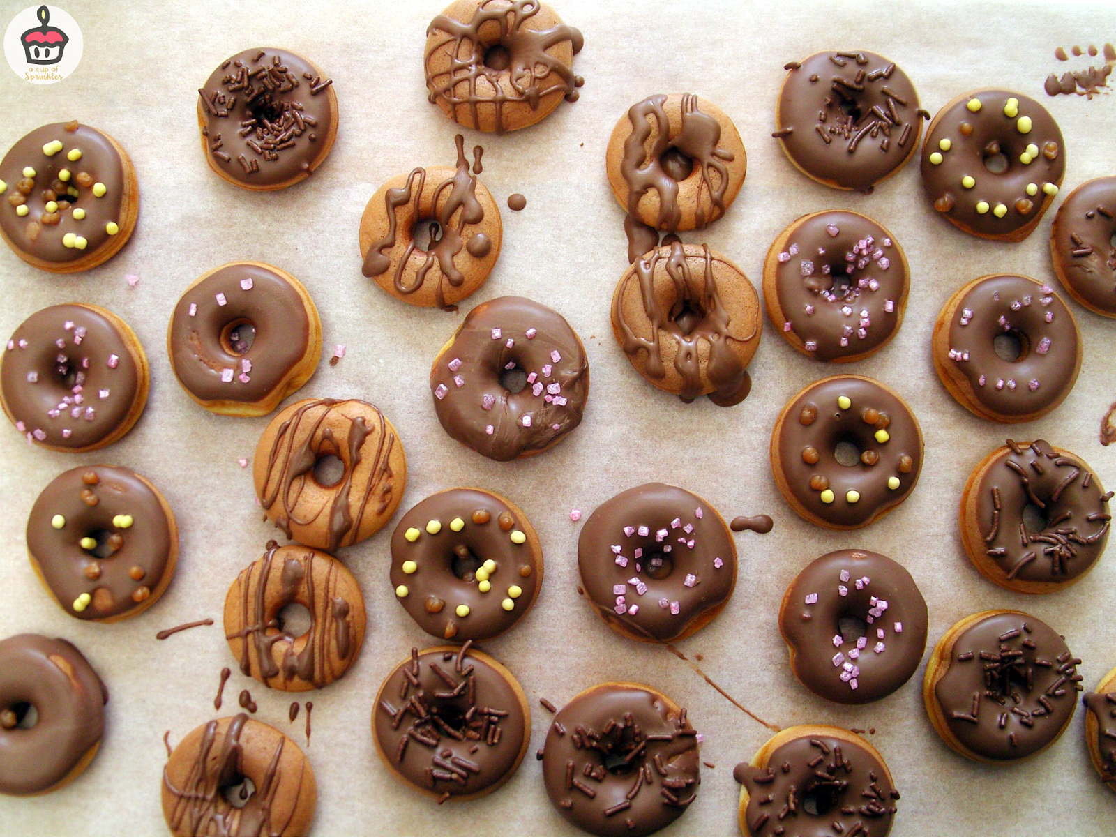 Donuts (for donut maker), A Cup of Sprinkles