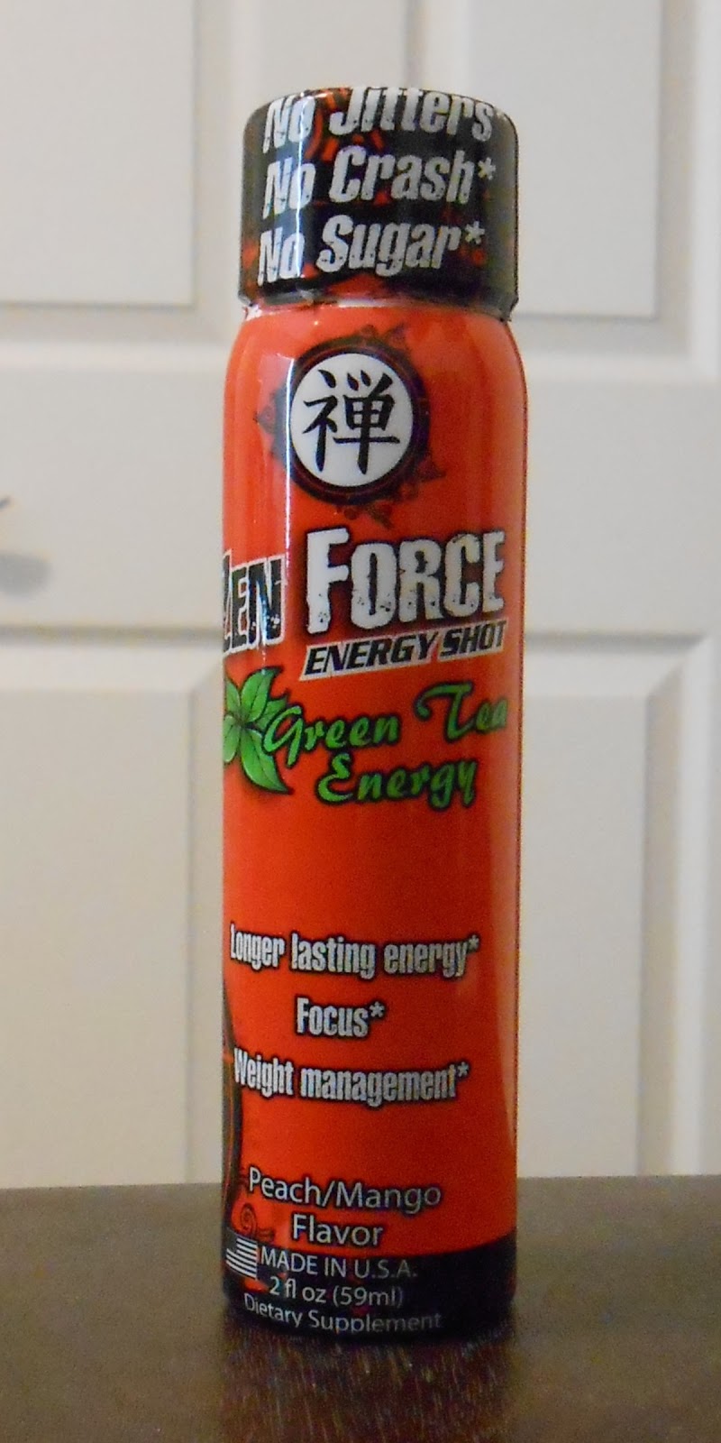 CAFFEINE!: Review for Zen Force--Peach/Mango
