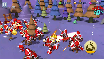 Mini Warriors Brawler Army Game Screenshot 5