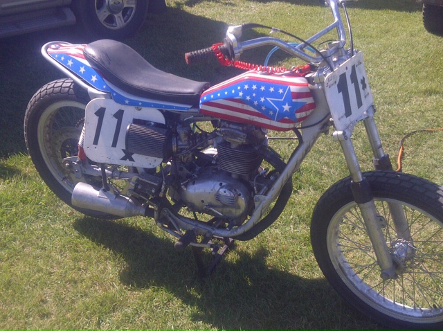 old flat track motorcycles