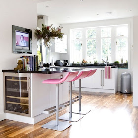 Televisión en la cocina