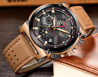 Relógio Lige Cronógrafo Original Dos Homens. Bom e Barato.