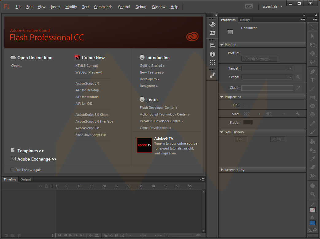 Adobe flash professional full