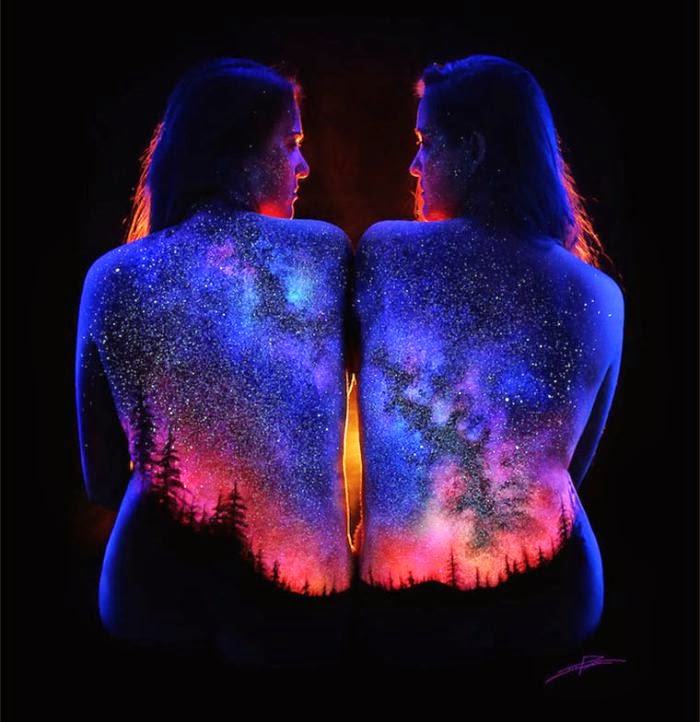 As mais belas pinturas corporal de John Poppleton