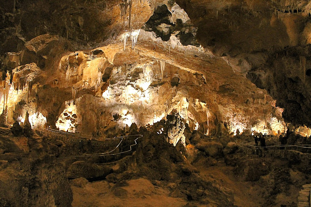 Carlsbad Caverns National Park New Mexico caves geology reef spelunking explore travel trip copyright rocdoctravel.com