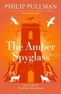 South Manchester, Chorlton, and Didsbury book group: Philip Pullman's The Amber Spyglass Book cover for Philip Pullman's The Amber Spyglass in the South Manchester, Chorlton, and Didsbury book group