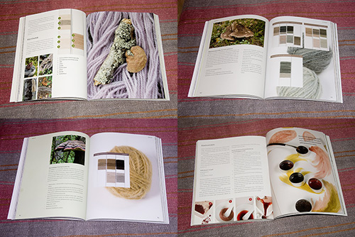 Riihivilla, Dyeing with natural dyes: Finnish mushroom dye book Uusi suomalainen sienivärjäyskirja
