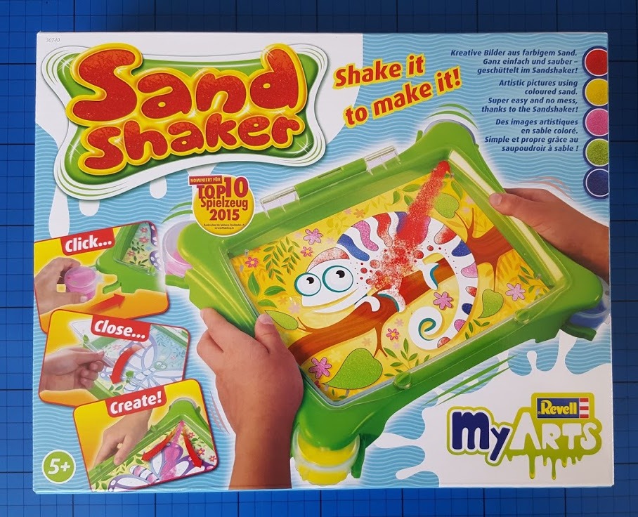 The Brick Castle Easy And Tidy Sand Art With The Revell Myarts Sand Shaker Review