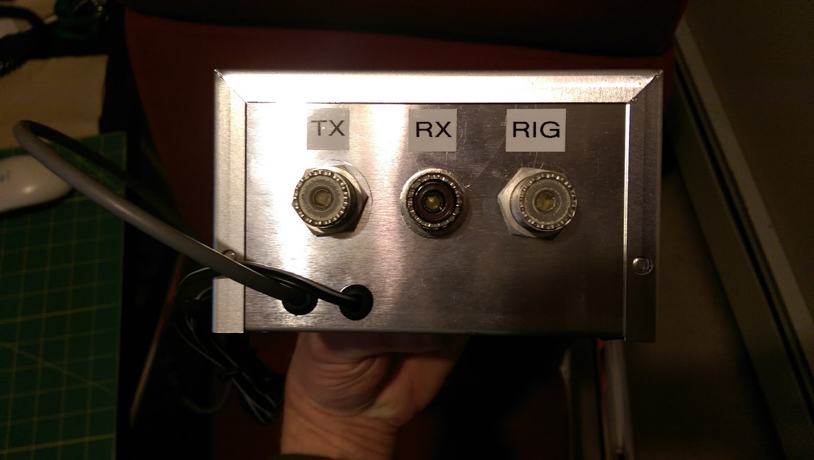 Cly Institute for Radio Research Amateur Radio Receive Antenna Relay Box
