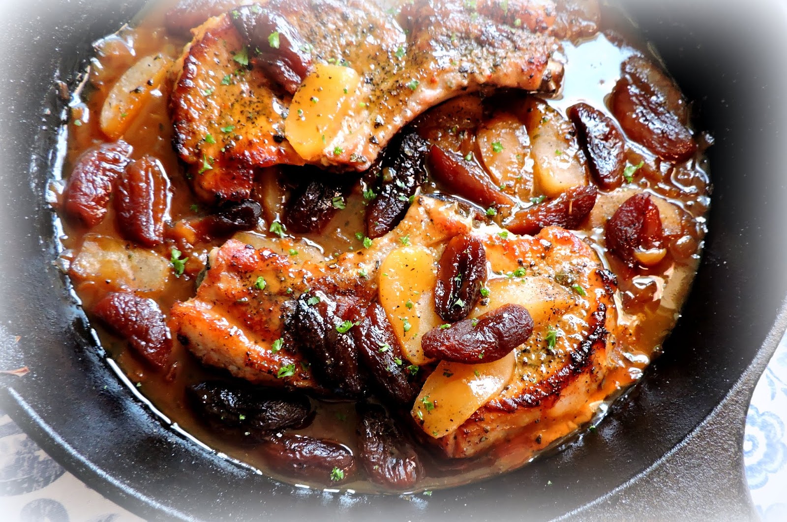 Sweet Apple & Apricot Pork Chops The English Kitchen