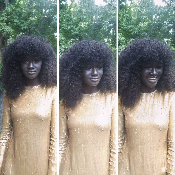 Khoudia only started modelling 2 years ago when she was just 17, but she already has over 235k followers on Instagram” - Teen Bullied For Her Incredibly Dark Skin Color Becomes A Model, Takes The Internet By Storm Khoudia only started modelling 2 years ago when she was just 17, but she already has over 235k followers on Instagram” - Teen Bullied For Her Incredibly Dark Skin Color Becomes A Model, Takes The Internet By Storm