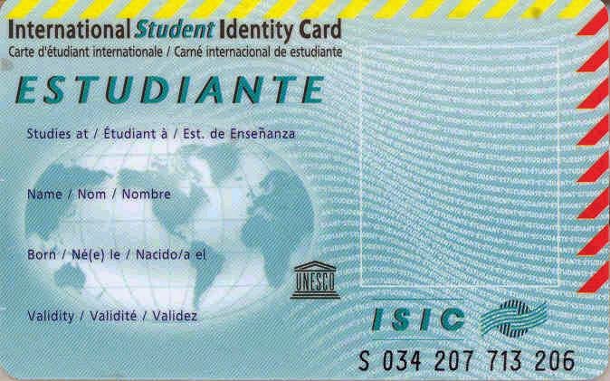 Carné de estudiante