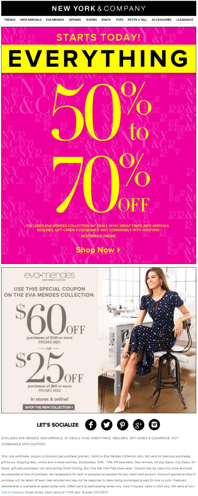 you will save here a 60 when purchasing of more than 150.
