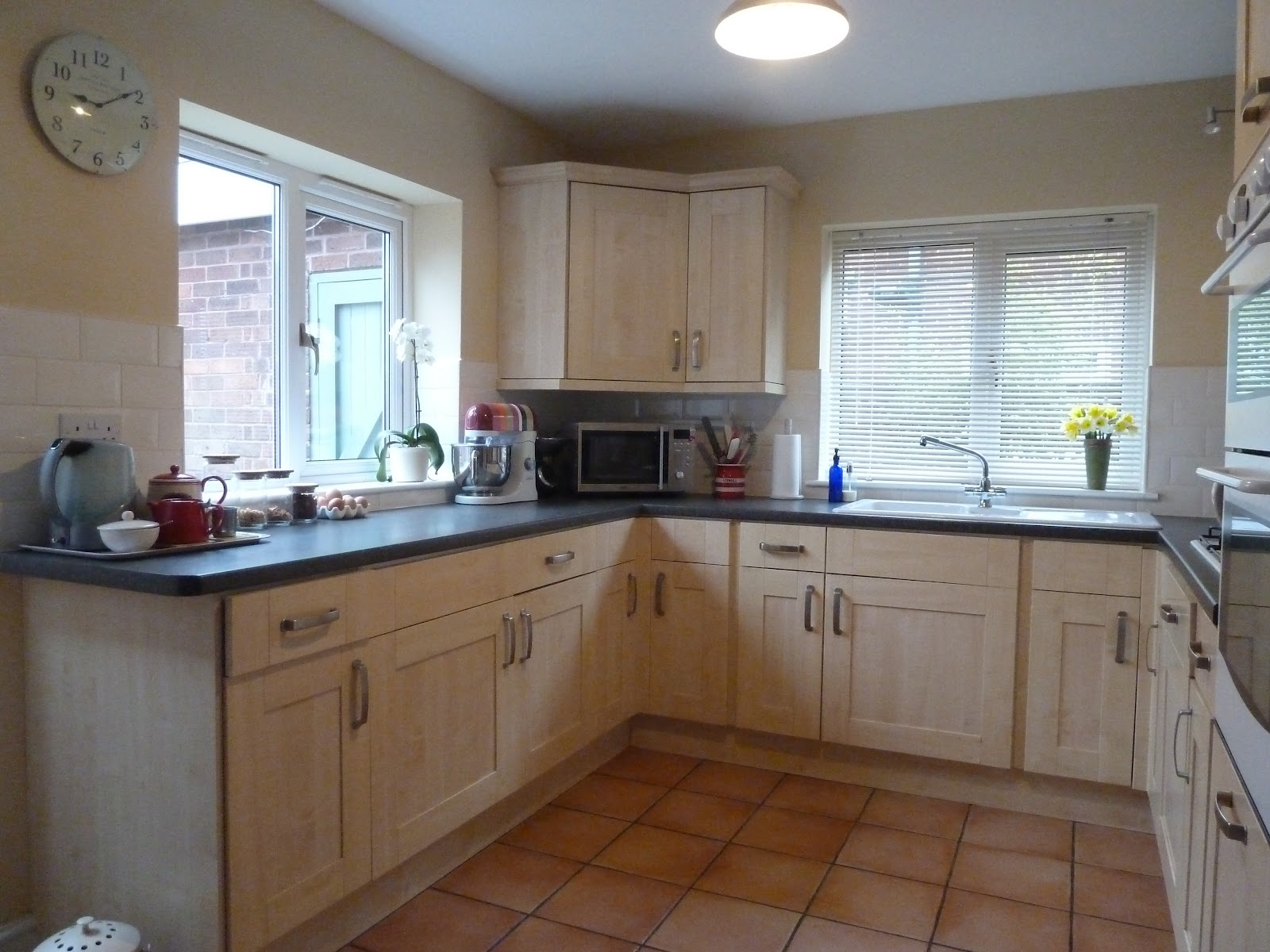 Kitchen Makeover Refitted Kitchen Cupboards Garden Tea Cakes