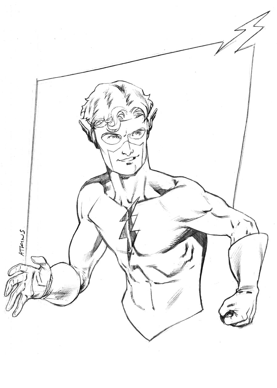Learn How to Draw Kid Flash from Young Justice Young Justice Step by Step   Drawing Tutorials