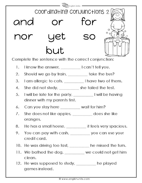 Coordinating Conjunctions