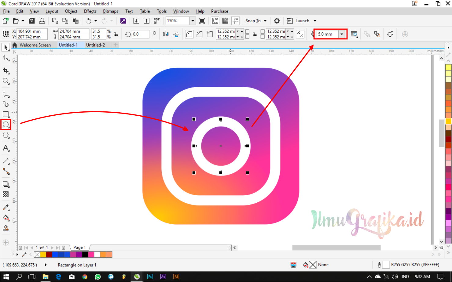 Cara Memberi Warna Logo Di Ide Perpaduan Warna