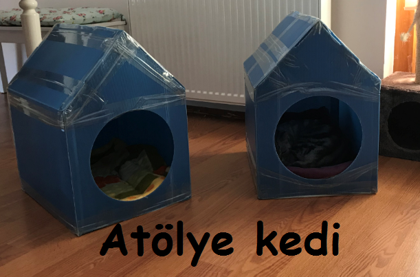 Atölye Kedi Cumadan Pazara…
