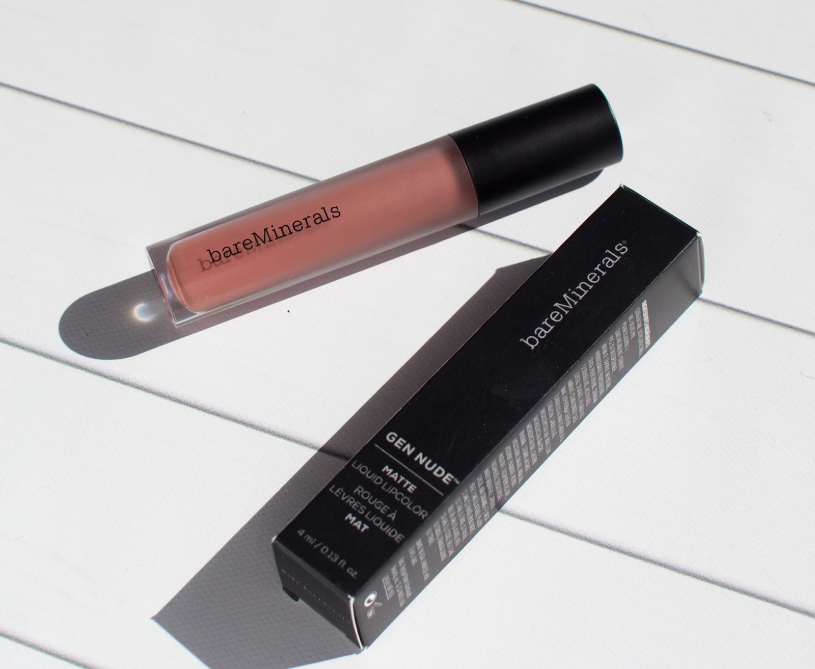 bareMinerals Gen Nude Matte Liquid Lipcolor in Bo$$ - swatch and review of ...