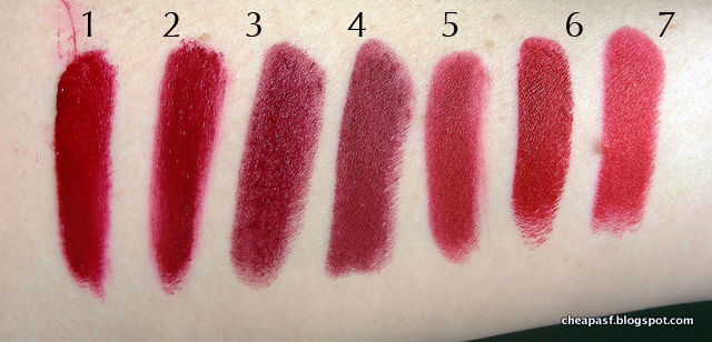 Ondeugd Verrast zijn school brutally honest beauty: Mega Urban Decay Vice Lipstick Swatch Comparison +  Dupe Search (and a partial lipstick inventory)