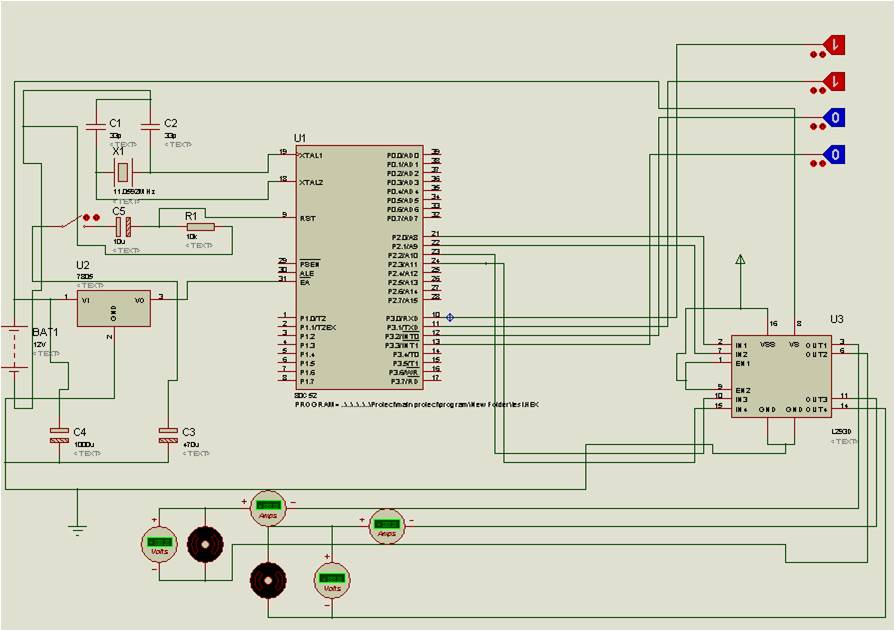 MATLAB Electrical IEEE +917207560923: 89S52 basic circuit